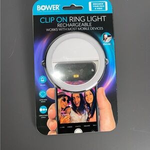🩷 Flash Sale 🩷 New White Clip-On Ring Light for Mobile Devices